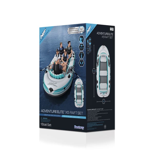 Bestway Hydro-Force Adventure Elite X5 Inflatable Raft Set 11'11"