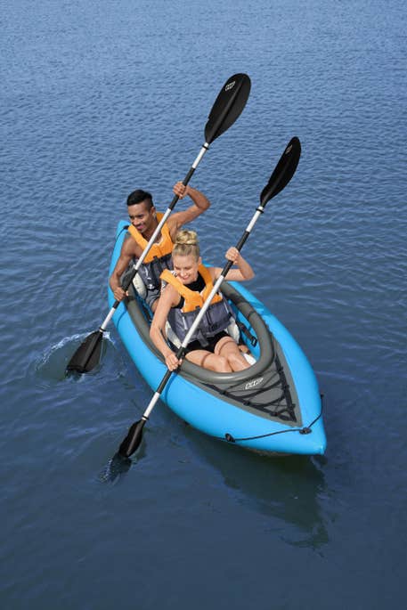 Bestway Hydro-Force Cove Champion Inflatable Two-Person Kayak Set 10’ 10”