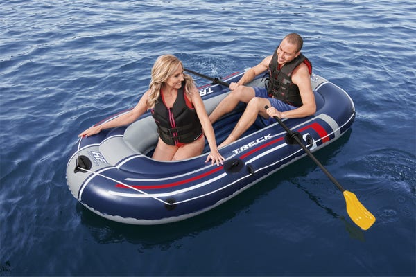Bestway Hydro-Force Treck X2 Inflatable Raft Set 8'4"