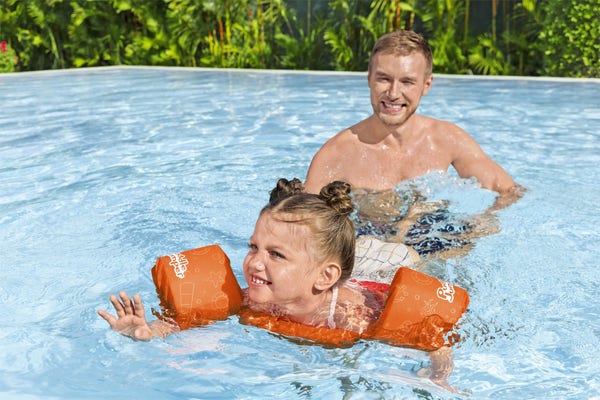 Bestway Puddle Jumper Fabric Kids Swim Vest With Armbands