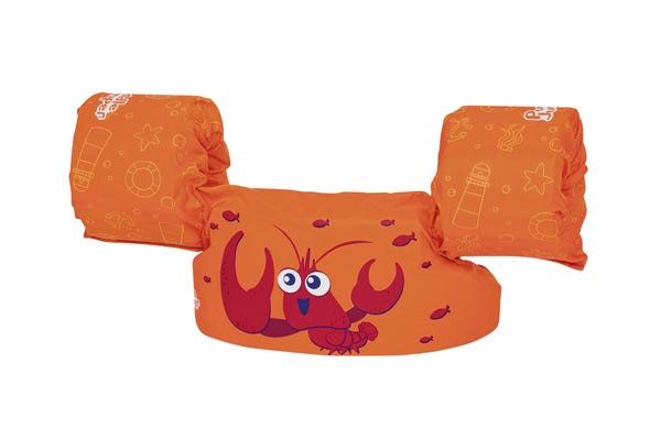 bestway Puddle Jumper Fabric Kids Swim Vest with Armbands