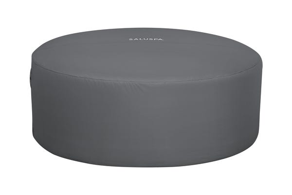 bestway SaluSpa 67" x 26" Round EnergySense Inflatable Hot Tub Cover Gray