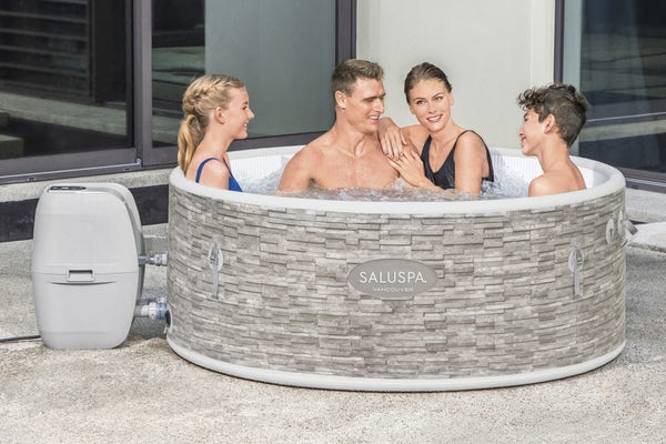 Bestway SaluSpa Vancouver AirJet Plus Inflatable Hot Tub With App Control 3-5 Person