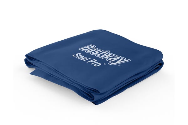 bestway Steel Pro 13'1" x 6'11" x 32" Rectangular Above Ground Pool Replacement Liner Blue