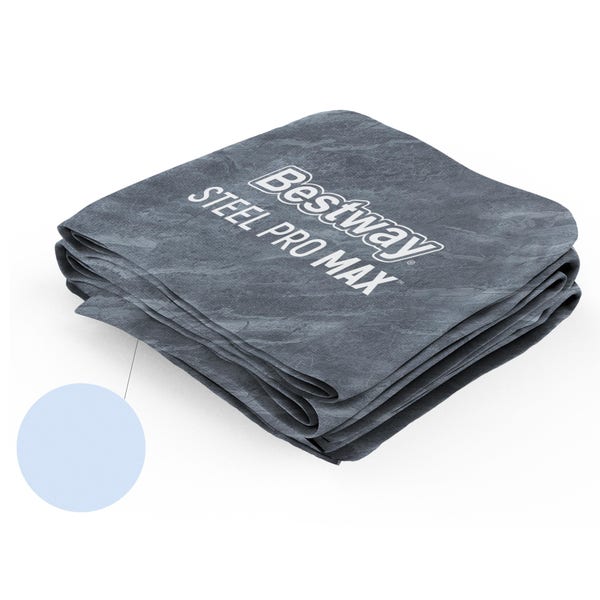 bestway Steel Pro MAX 20' x 48" Round Above Ground Pool Replacement Liner Gray