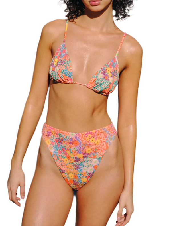 beth richards BO HIGH WAIST FLORAL BOTTOM