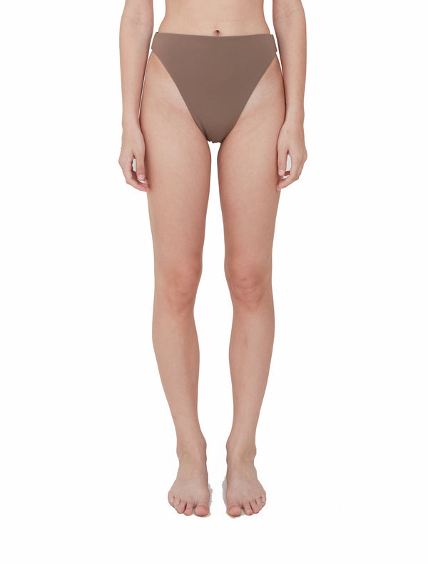 beth richards BR X BOHEME HIGH WAIST BOTTOM - TAN