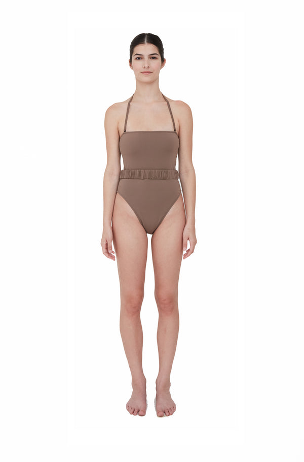 beth richards BR X BOHEME ONE PIECE - TAN