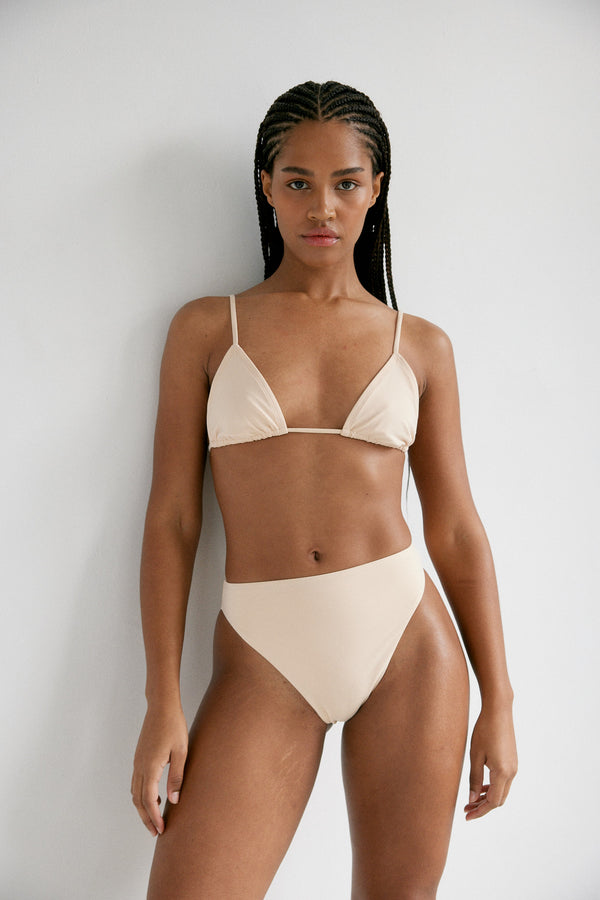 Beth Richards BR X BOHEME TRIANGLE TOP - PEARL