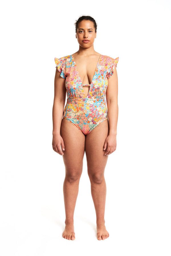 Beth Richards SOPHIA ONE PIECE - PINK GARDEN