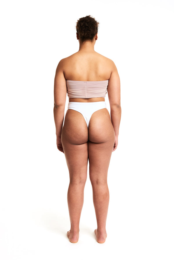 Beth Richards THONG BOTTOM - WHITE