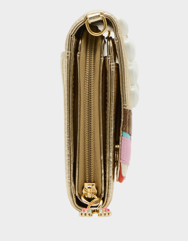 Betsey Johnson American Pride Wallet On Chain Multi