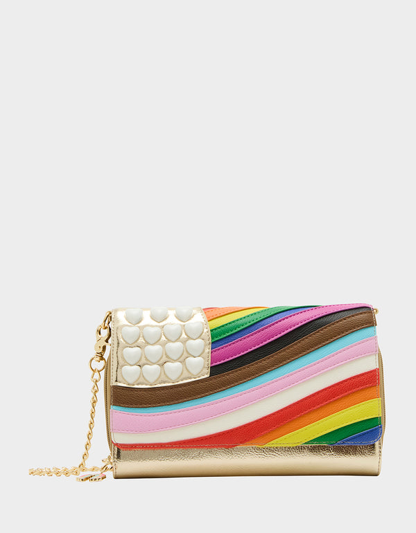 betsey johnson American Pride Wallet On Chain Multi