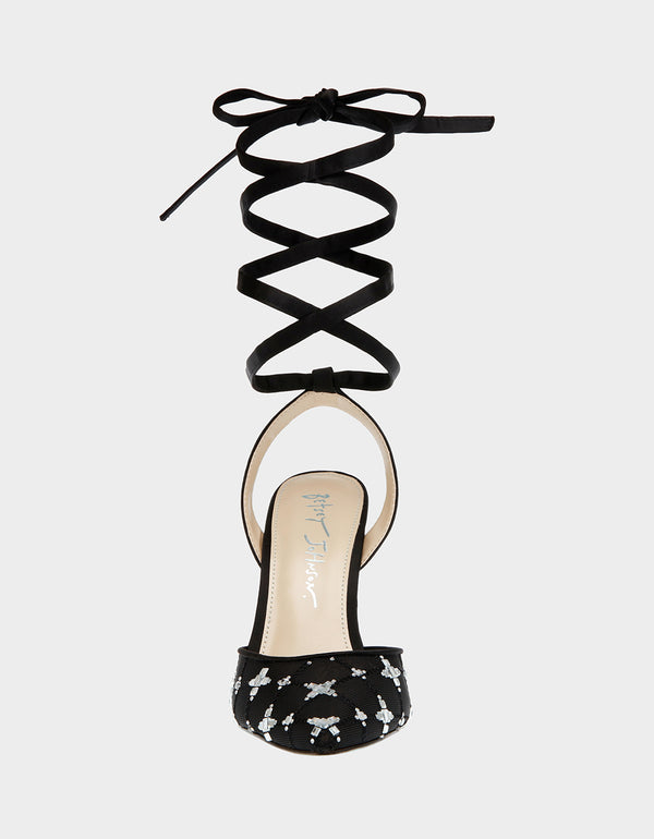 Betsey Johnson Angel Black