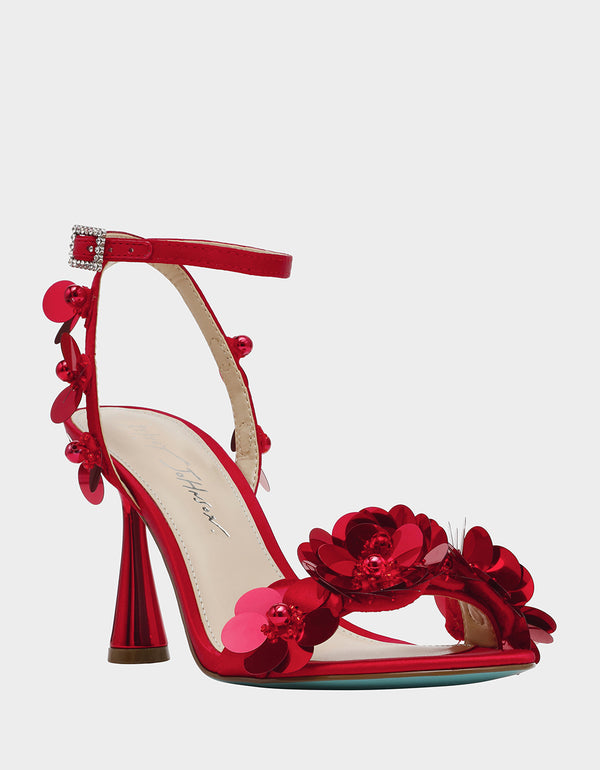 Betsey Johnson Arlo Red
