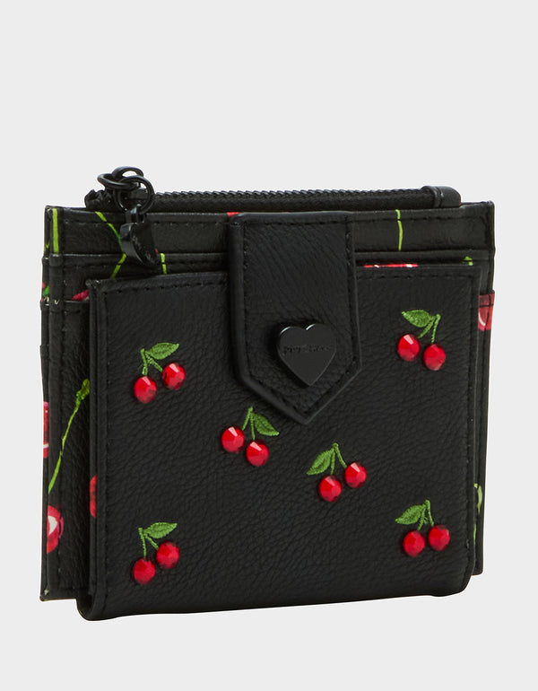 Betsey Johnson Cherry Sweet Bifold Wallet