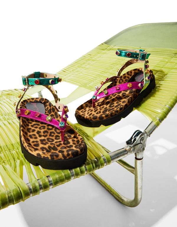 Betsey Johnson Conley Metallic Multi