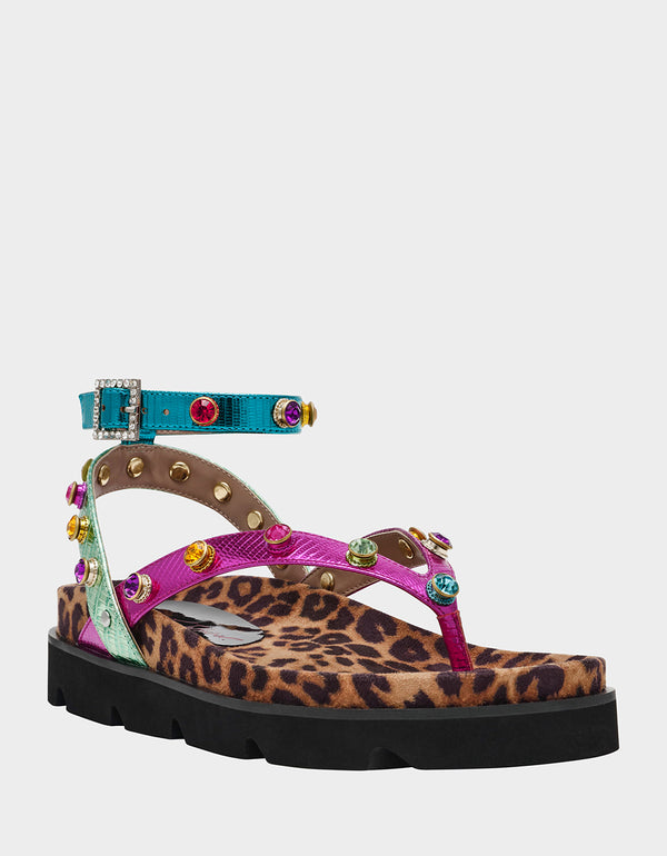Betsey Johnson Conley Metallic Multi
