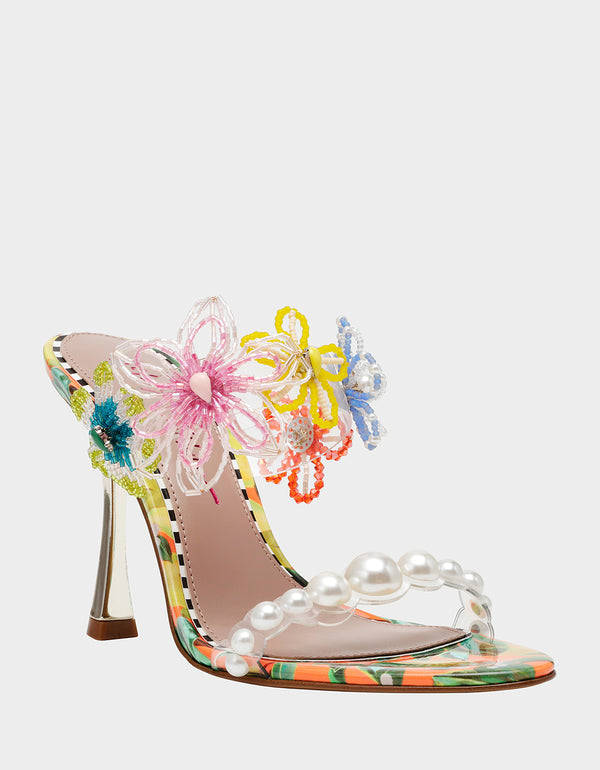 Betsey Johnson Goldiee Yellow Multi