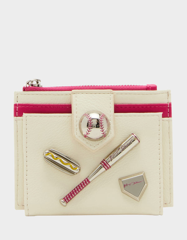 betsey johnson Hit Me Up Bifold White