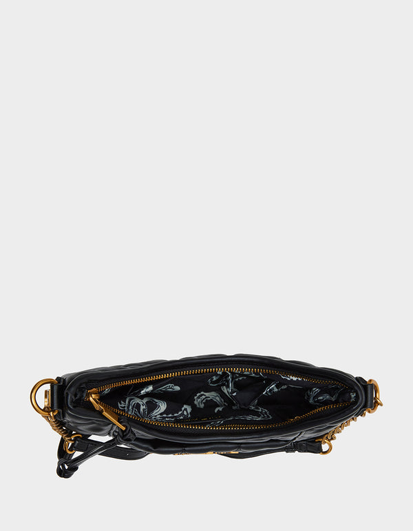 Betsey Johnson Icon Shoulder Bag Black