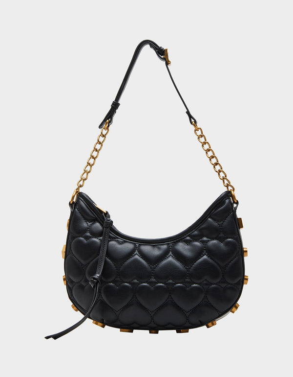 betsey johnson Icon Shoulder Bag Black