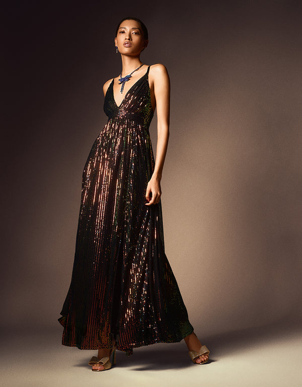 Betsey Johnson James Maxi Dress Multi