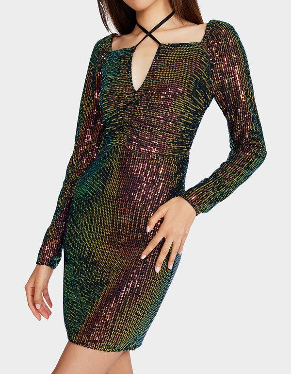 Betsey Johnson Kasey Mini Dress Multi