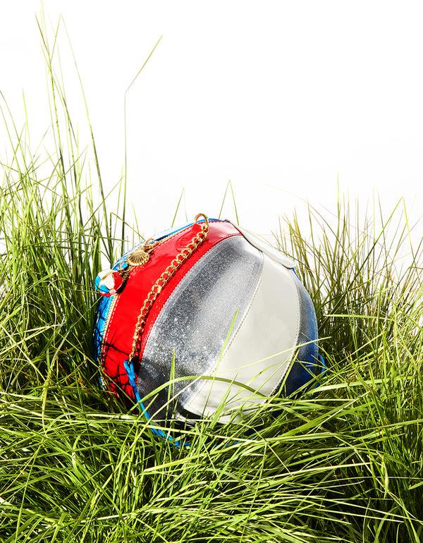 Betsey Johnson Kitsch Havin A Ball American Flag