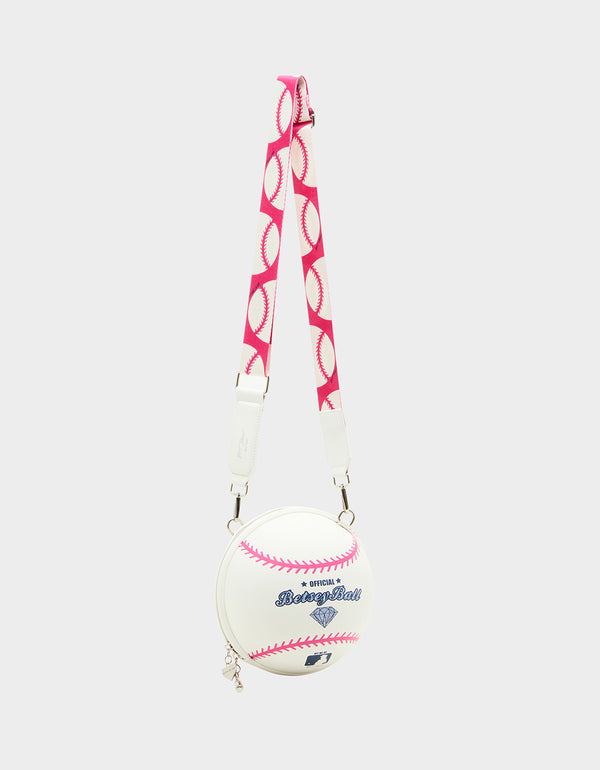 Betsey Johnson Kitsch Hit Me Up White