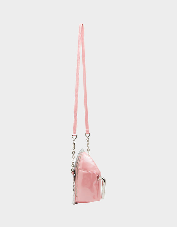 Betsey Johnson Kitsch Iron Maiden Pink