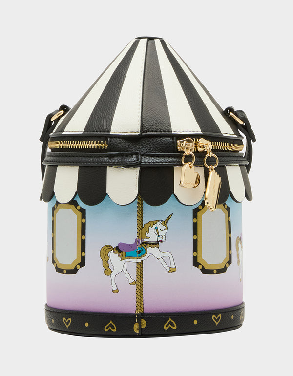 Betsey Johnson Kitsch Spin Me Crossbody