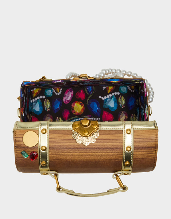 Betsey Johnson Kitsch X Marks The Spot Crossbody