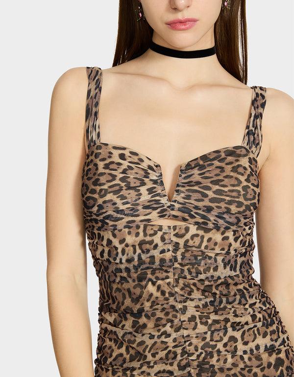Betsey Johnson Layla Dress Leopard