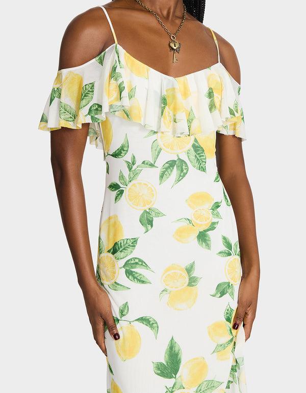 Betsey Johnson Limoncello Nights Dress Lemon
