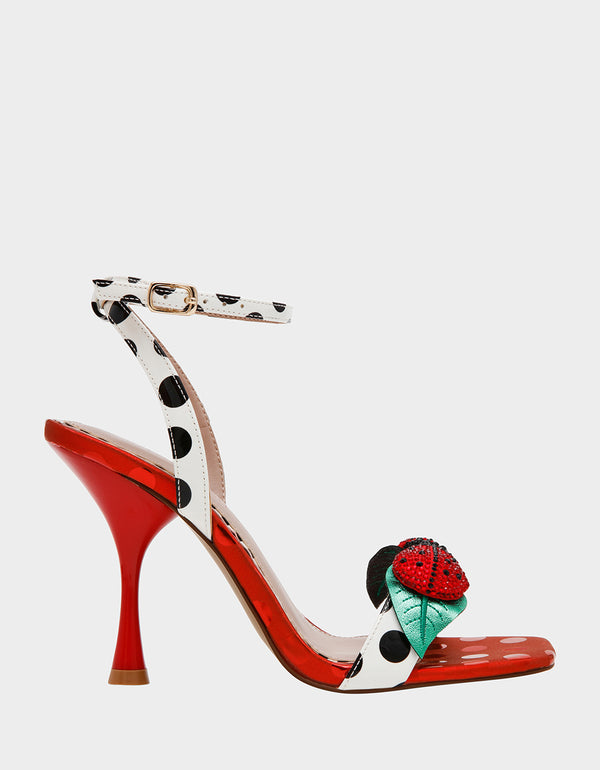 betsey johnson Lolla Red White Multi