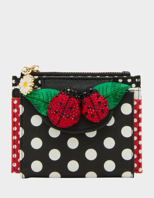 betsey johnson Lucky You Bifold Wallet Dots