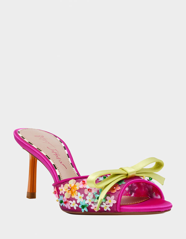 Betsey Johnson Naddia Fuchsia Multi