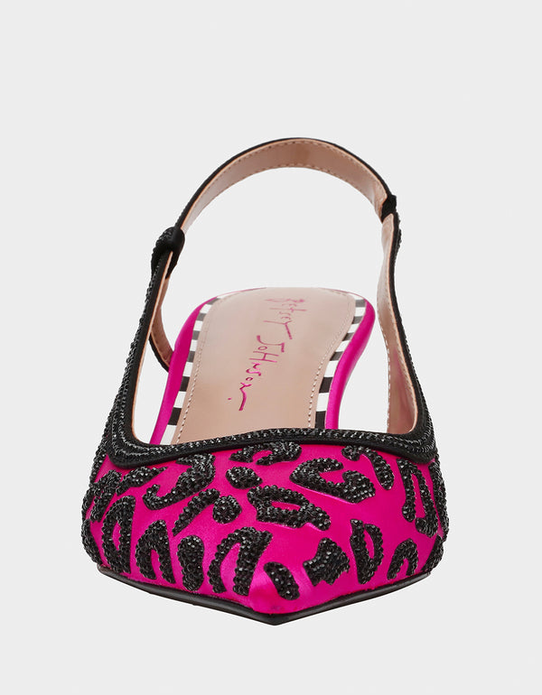Betsey Johnson Nahla Fuschia Multi