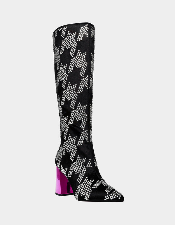 Betsey Johnson Naomy Black Silver