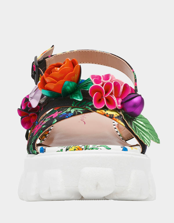 Betsey Johnson Nikitta Black Multi