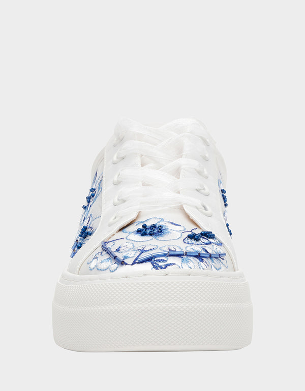 Betsey Johnson Nino Blue Floral