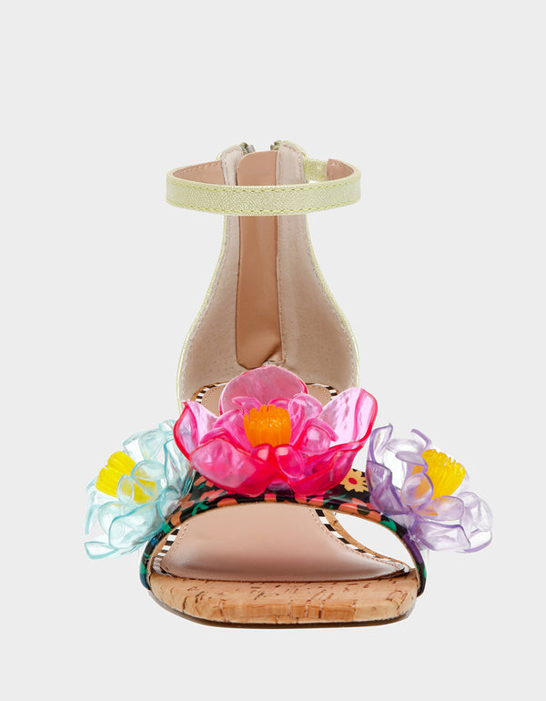 Betsey Johnson Oaklee Green Multi