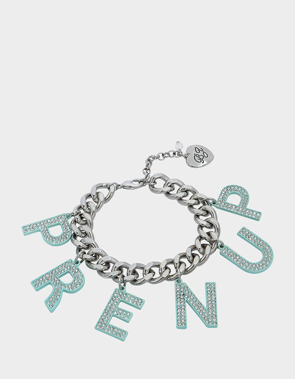 betsey johnson Prenup Charm Bracelet Crystal
