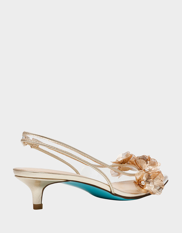Betsey Johnson Robin Gold