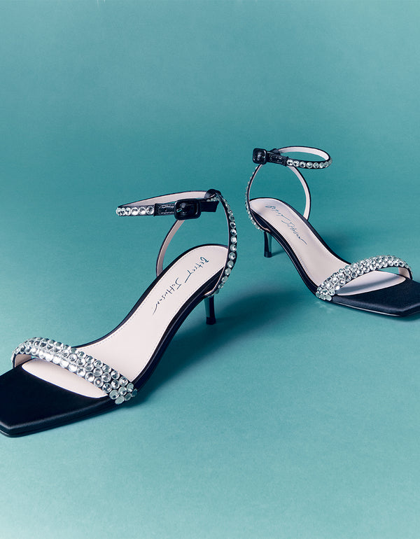 Betsey Johnson Stone Black