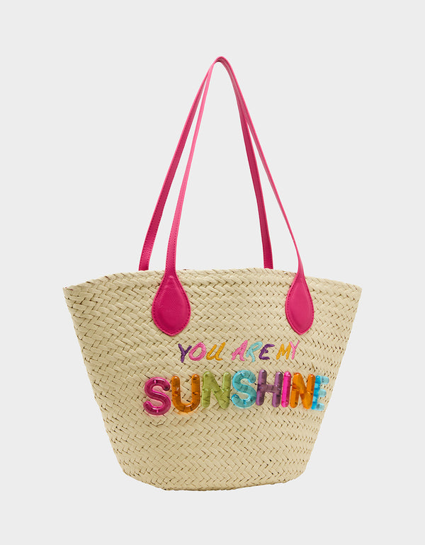 Betsey Johnson Sunshine Tote Natural