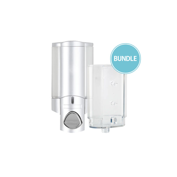 better living Bundle: AVIVA Soap Dispenser + Replacement Cartridge