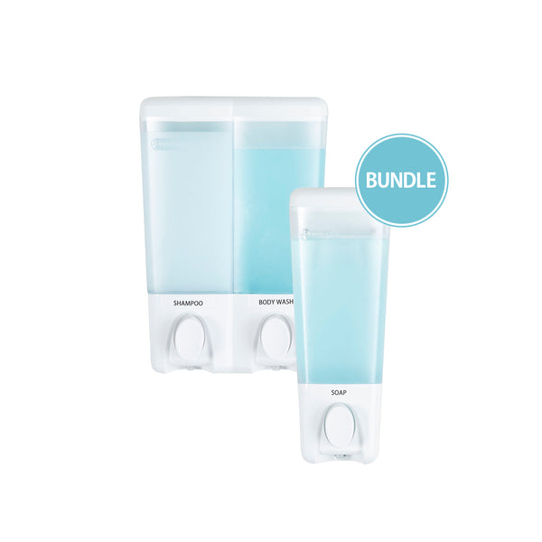 Better Living Bundle: CLEAR CHOICE Single Dispenser & Double Dispenser