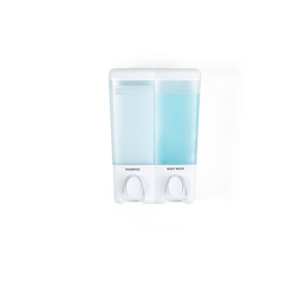 Better Living CLEAR CHOICE Shower Dispenser 2 Chamber